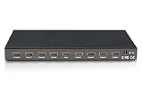 HDMI 1x8 Mini 8 port Splitter Amplifier 1080P support 3D 2 4