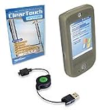 Pharos Traveler GPS 525 FlexiSkin Starter Kit (ClearTouch Crystal, Frosted Clear)