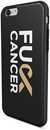 iPhone 6s/6 X-Doria Case for a Cause TPU &amp; Polycarbonate Protective Case, Fuck Cancer Bold Black &amp; Gold