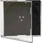 100 custodie CD e DVD jewel slim 5,2m...
