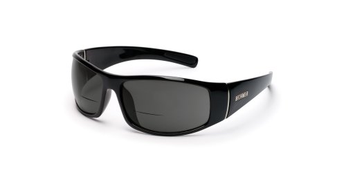 ASIN:B001LXMKDU:Suncloud Polarized Optics Atlas Sunglasses (Black with Gray Polarized Reader +2.50 Lens)