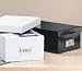 Pioneer B-1 Photo / Video Storage Box - holds over 1,100 photos up to 4 x 7 or 10 VHS videos Solid Black