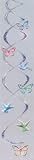 Butterfly&Hummingbird Rainbow Spiral Mobile