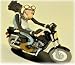 joe bar team dede sperado harley davidson 883 sportst bike and figure 1.18ish scale hand painted model