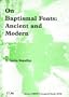 On Baptismal Fonts: Ancient and Modern (Joint Liturgical Studies)