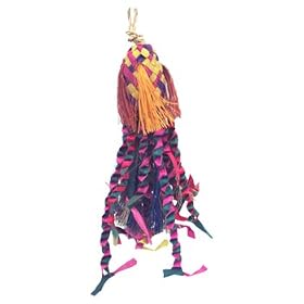 Planet Pleasures Parrot Piñata Octopus Toy Small