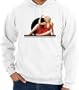Marilyn Monroe SITTING Movie Film Star Bombshell Sexy Blonde Actress Adult Hoody Hoodie Sweatshirt, Small, Kelly Green