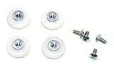 Sliding Tub and Shower Door Replacement Rollers 4 Pack