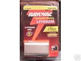 RAYOVAC LITHIUM ION CAMCORDER BATTERY COMPATIBLE WITH SAMSUNG CAMCORDERS - LASTS UP TO 3 HOURS!