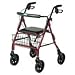 4 Wheel Adult Red Value-Line Rollator