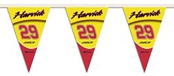 Kevin Harvick 25 ft party pennant flags - NASCAR