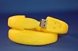 Yellow 4GB USB Flash Drive