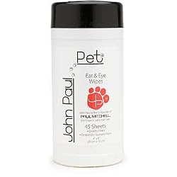 John Paul Pet Ear & Eye Wipes (45 Sheets)
