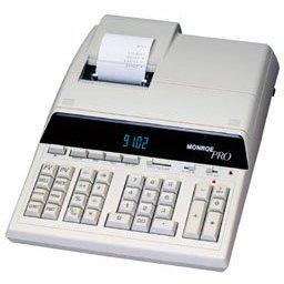 Monroe Pro Heavy Duty Desktop Print-Display Calculator