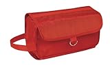 Hanging Toiletry Cosmetics Travel Bag, Red