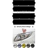 Chevy Truck (1970 to 1990) Sealed Beam Headlight Vinyl Film Covers by LAMIN-X ( CLEAR... by Lamin-x