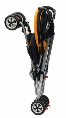Dream On Me High Fashion Stroller with Ultra large Hood - Orange