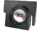 MTX Subwoofer Enclosure for Dodge Dakota Quad Cab 2000-2004 Loaded w 1-10