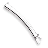 14k Gold White Gold 6mm Dome Omega Extender for Necklace