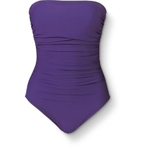 Buy Miraclesuit Avanti Bandeau One-Piece Swimsuit by Eddie Bauer