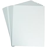 Mat Board Center, Pack of 10 11x14 1/8" White Foam Core Backing Boards