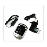 Weltatec Digitalkamera Camcorder Zubeh�r Ladeger�t (Netzteil & Kfz-Adapter) f�r Panasonic VW-VBN130 VW-VBN260 VW-VBN serie Akkus / HDC-HS900 HDC-TM900 HDC-SD909 HDC-SD900 HDC-SD 800 baugleich VW-BC20E-K (nur Original weltatec mit Hologramm) Akku-Ladestation Ladeger�t Netzteil