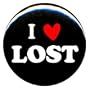 1" Lost "I Love Lost" Button/Pin