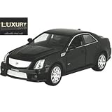100457 1 43 Cadillac CTS-V Black by Luxury Diecast