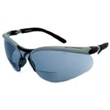 Aearo- AO Safety Glasses BX Readers Silver/black Lens - Gray, +2.0