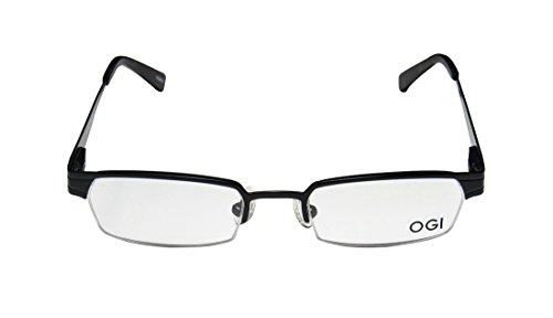 OGI2238 Mens/Womens Designer Half-rim Spring Hinges Gorgeous Half-rimless Authentic Eyeglasses/Spectacles