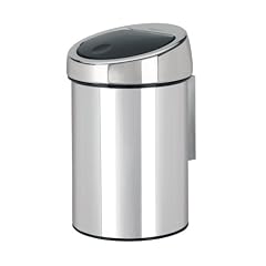 BRABANTIA 363962 Design Abfalleimer Touch bin � 3 L brilliant steel