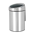 Brabantia - 363962 - Poubelle Touch Bin - Seau Int�rieur Plastique - 3 L - Brilliant Steel