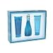 Cool Water By Davidoff For Women. Set-edt Spray 3.4 Ounces & Body Lotion 2.5 Ounces & Shower Gel 2.5 Ounces