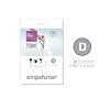simplehuman Custom Fit Trash Can Liner D, 20-Liter / 5.3-Gallon, 50-Count Recycling