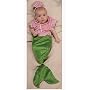 Rubie's Costume Co. Deluxe Baby Bunting, Mermaid Costume, 1 to 9 Months