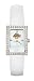 Los Angeles Lakers Ladies Allure Watch White Leather Strap