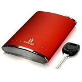 Iomega eGo Rugged Portable Hard Drive, USB 2.0, 160GB, Cherry Red - 33832
