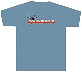 NOW IT'S OVERHEAD - Star - Blue T-shirt