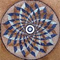 IMAGE OF Geometric Marble Mosaic Art Tile Home Decor, 48