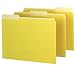 Pendaflex 421013YEL Pendaflex Interior File Folders, 1/3 Cut, Top Tab, Letter, Yellow, 100/Box