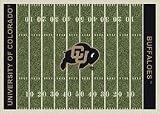 Colorado Buffaloes 5 4 x 7 8 NCAA Home Field Area Rug