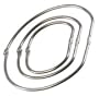 Super Bird Creations 4in Stainless Steel Rings each Bird Toy Parts