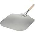 Cheap Deals on Kitchen Supply 14-Inch x 16-Inch Aluminum Pizza Peel with Wood Handle