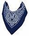 Blue Western Bandannas, 19x19, Dozen