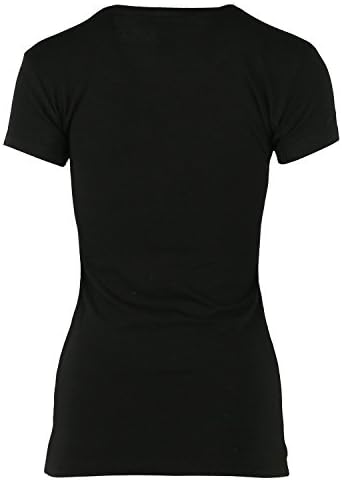 Juniors Short Sleeve LIKE A BOSS Print Tee Shirts - Black, Large