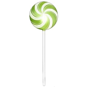 Giant 30" Kiwi Sensation Candy Lollipop Commercial Christmas Decoration