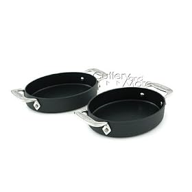 All-Clad LTD Set of 2 7-Inch Oval Bakers by All-Clad