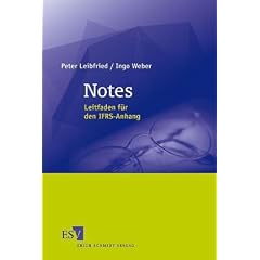Notes: Handbuch f�r den IFRS-Anhang