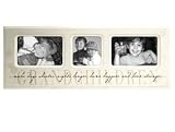 Review Jaf Gifts  / 3-Opening Grandchildren Picture Frame PASSAGES - Cream & Off White (min qty 4)
