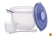 Progressive International Microwaveable 6-Cup (Cooked) Rice Cooker Set